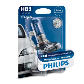 HB3 12V- 60W (P20d) (  ) White Vision  (1.) 9005WHVB1